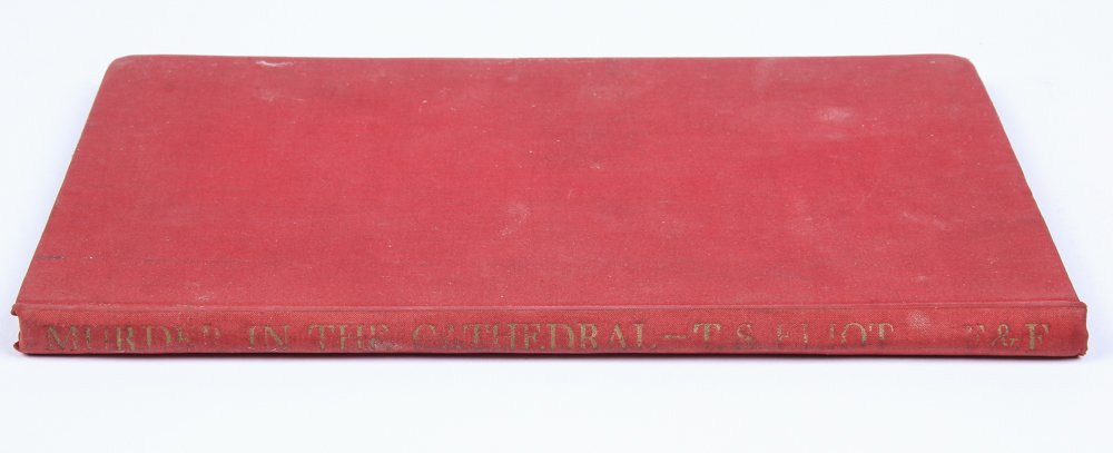 T. S. Eliot, Murder in the Cathedral, Signed and (1 of 2)