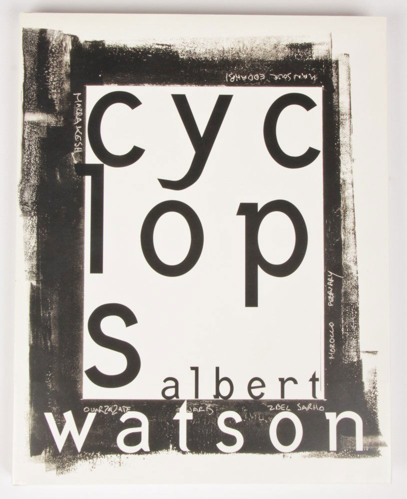 Albert Watson Cyclops Autographed Book (1 of 5)