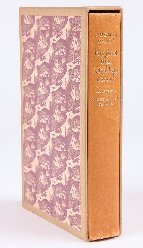 LEC Thomas Hardy Far From The Madding Crowd 1958: LEC Thomas Hardy Far From The Madding Crowd. Published by Limited Editions Club, Cambridge, 1958. Introduction by Robert Cantwell; book designed by John Dreyfus. Illustrated by Agnes Miller Parker wit