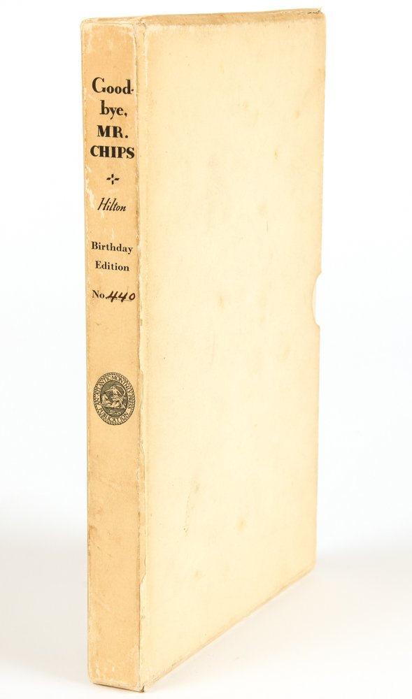 Signed Birthday Edition Goodbye, Mr. Chips (1 of 3)