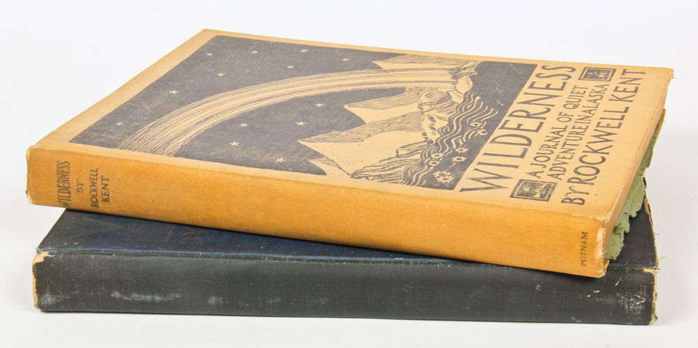 2 Signed Books by Rockwell Kent (1 of 8)