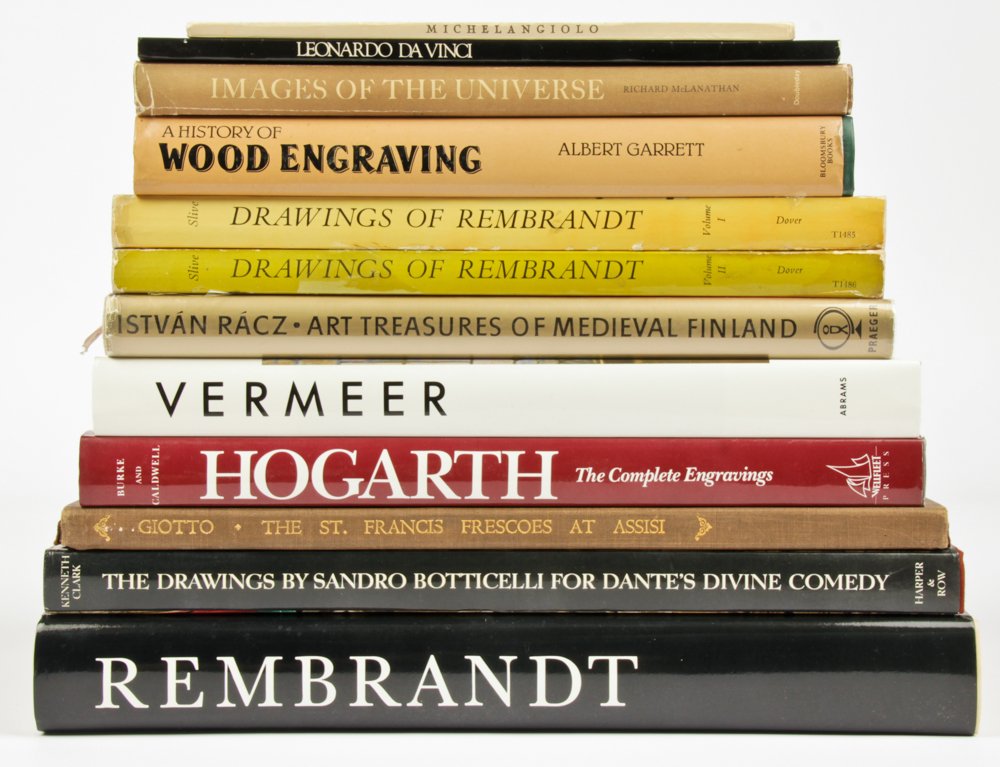 Group of 12 coffee table art books (1 of 1)