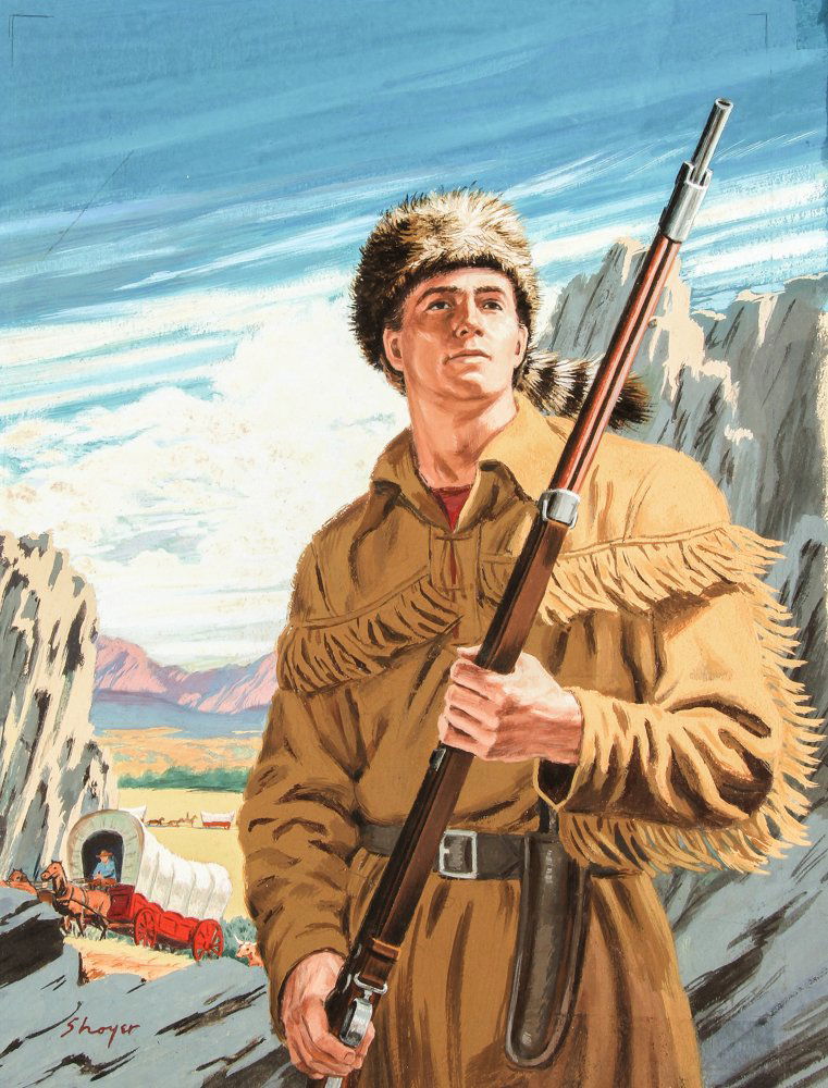 William Shoyer "Davy Crockett" (1 of 3)