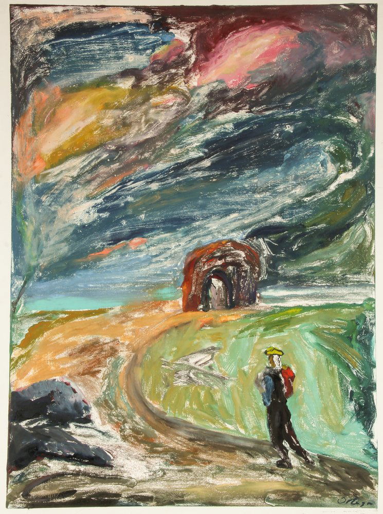 Alfred Ortega (American, 20th c.) The Long Way Home (1 of 1)