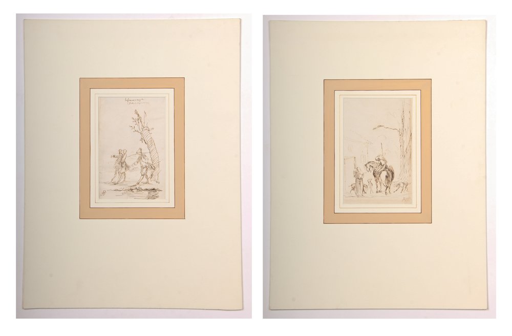 Paul-Albert Besnard (French, 1849-1934) Two Works (1 of 4)