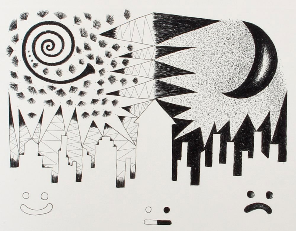 Rayberry Etching, City Life (1 of 5)