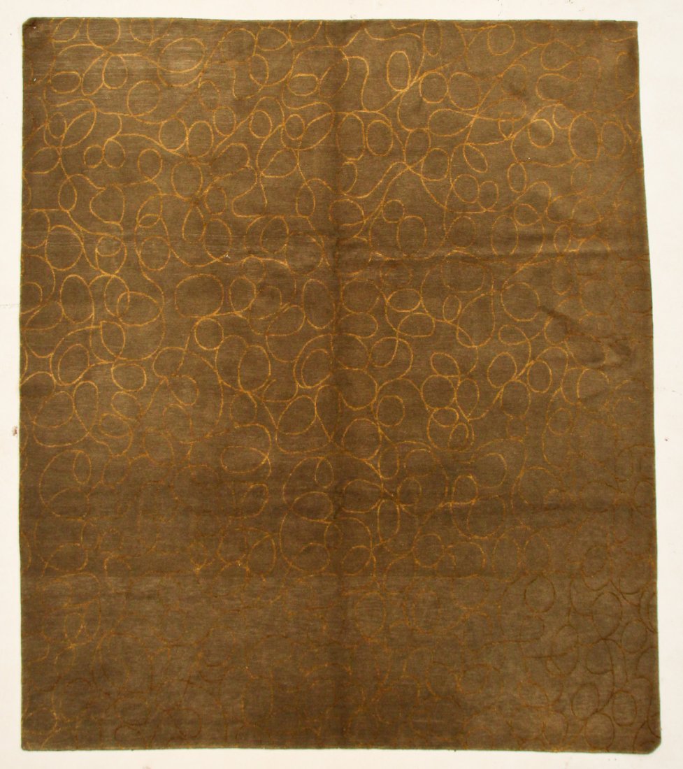 Modern Tibetan Rug: 8'2" x 9'6" (249 x 290 cm) (1 of 4)