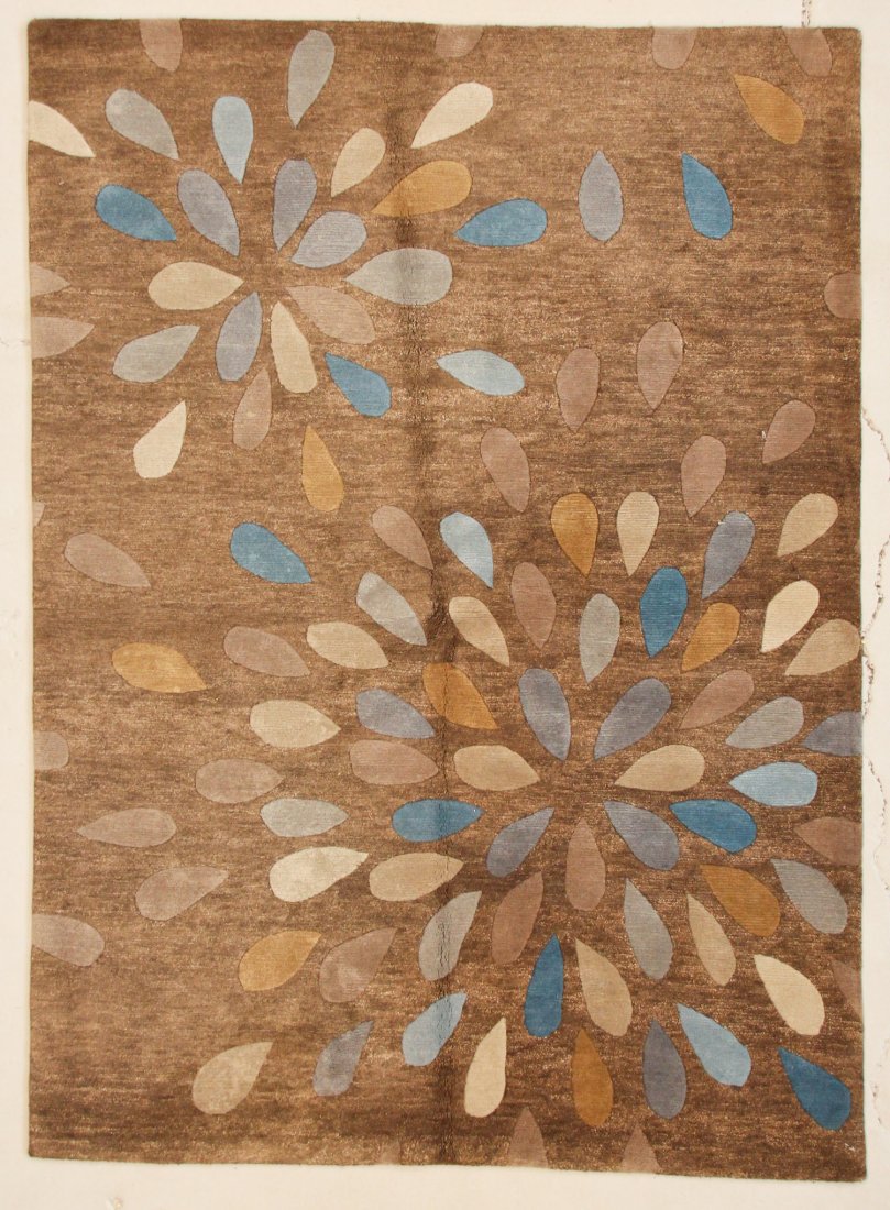 Modern Tibetan Rug: 5'7" x 7'10" (170 x 239 cm): Modern Tibetan Rug: 5'7" x 7'10" (170 x 239 cm), Nepal. Clean, excellent condition, full pile.