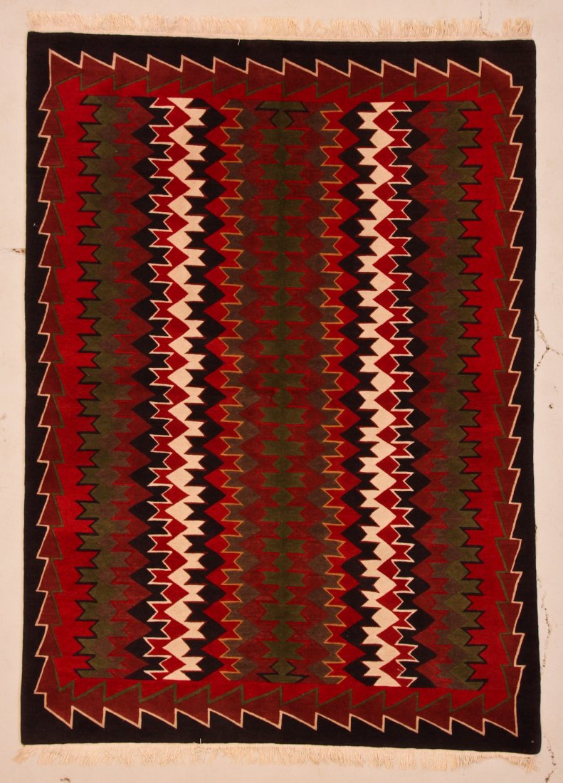 Modern Navajo Style Rug: 5'6" x 8'6" (168 x 259 cm) (1 of 4)
