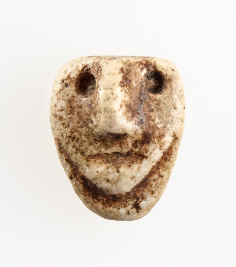 Ancient Anthro Face Stone Pendant (1 of 3)