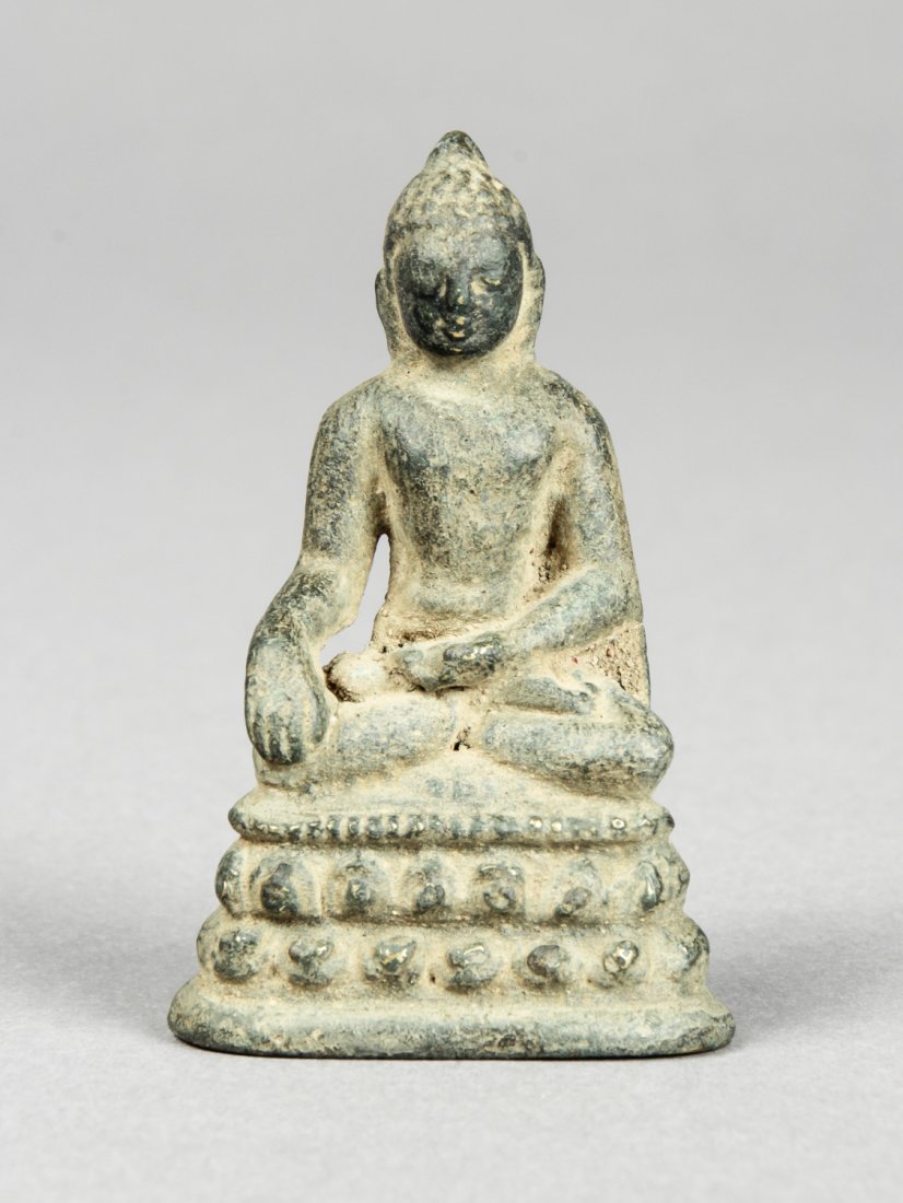 Bronze Statue of Seated Buddha, circa 1700 (1 of 3)