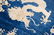 Antique Chinese Dragon Rug: 4' x 6'11" (122 x 211 cm) - 3