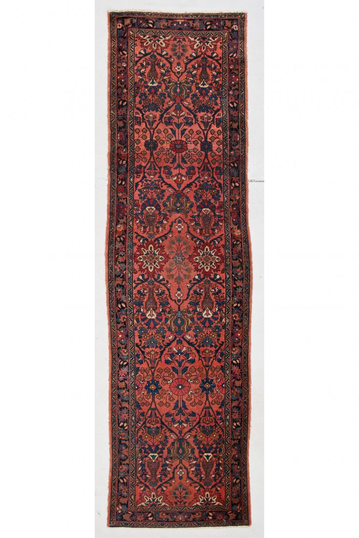 Antique Malayer Rug: 2'9" x 9'9" (84 x 297 cm) (1 of 5)