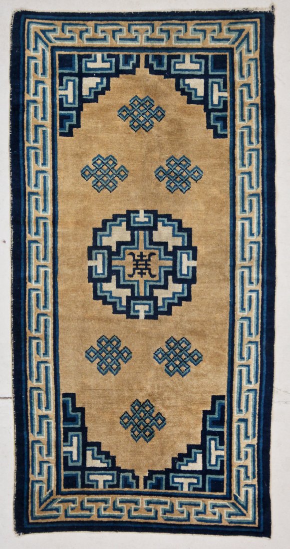 Antique Chinese Rug: 3' x 6' (91 x 183 cm) (1 of 6)