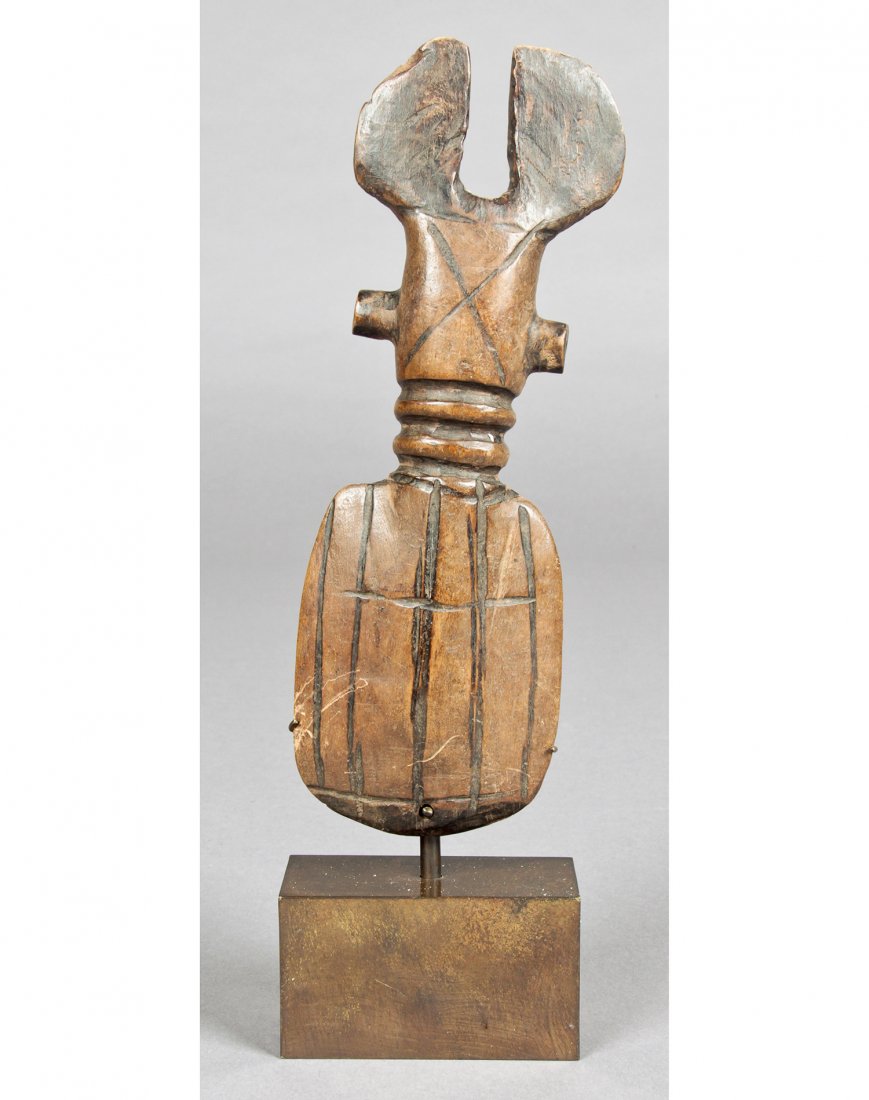 Carved Wood Whistle, Mossi People, Burkina Faso (1 of 4)