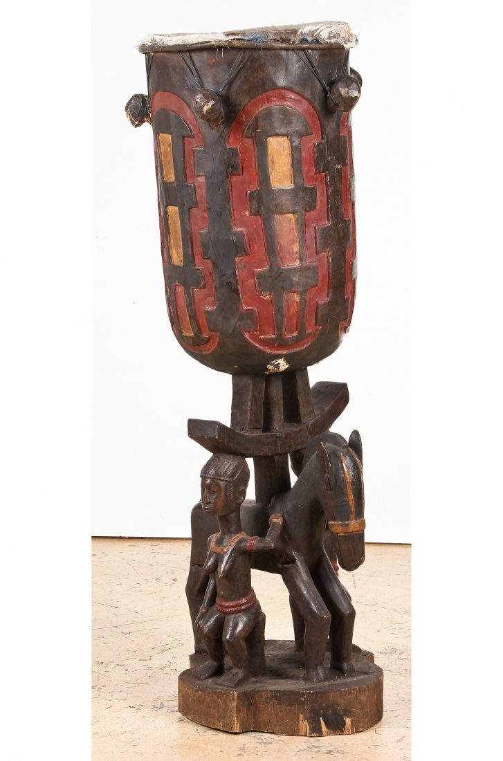 Baga Equestrian Drum, Guinea (1 of 4)