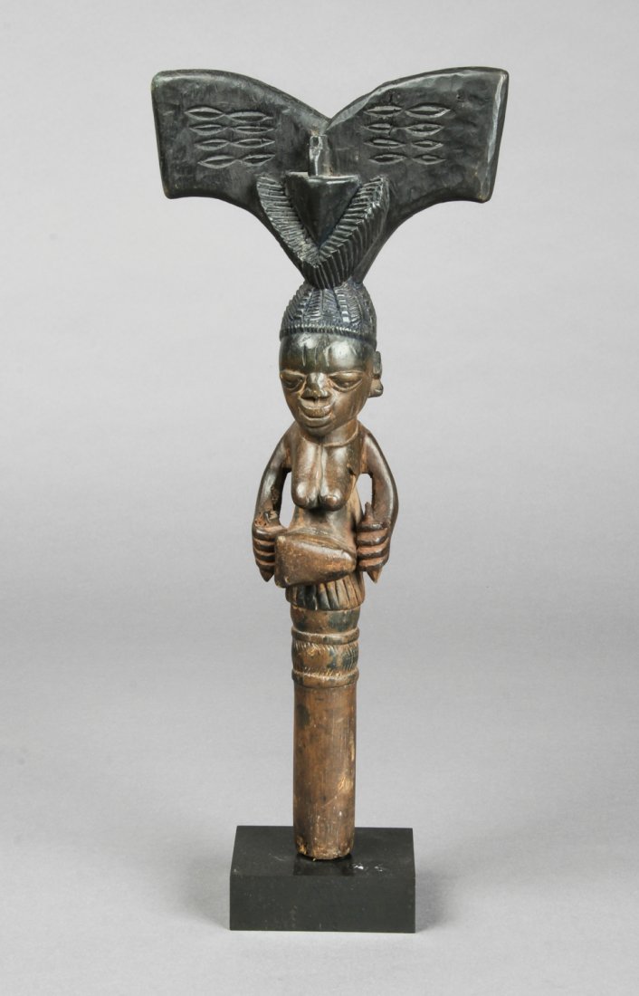 Yoruba Shango Staff (1 of 3)