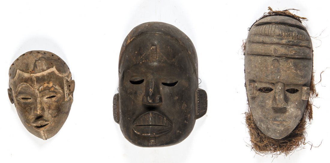 3 African Masks (1 of 5)