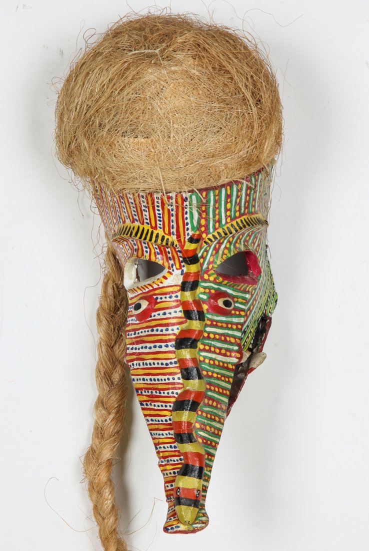 Mexican Devil Mask from the Dance of the Locos (1 of 5)