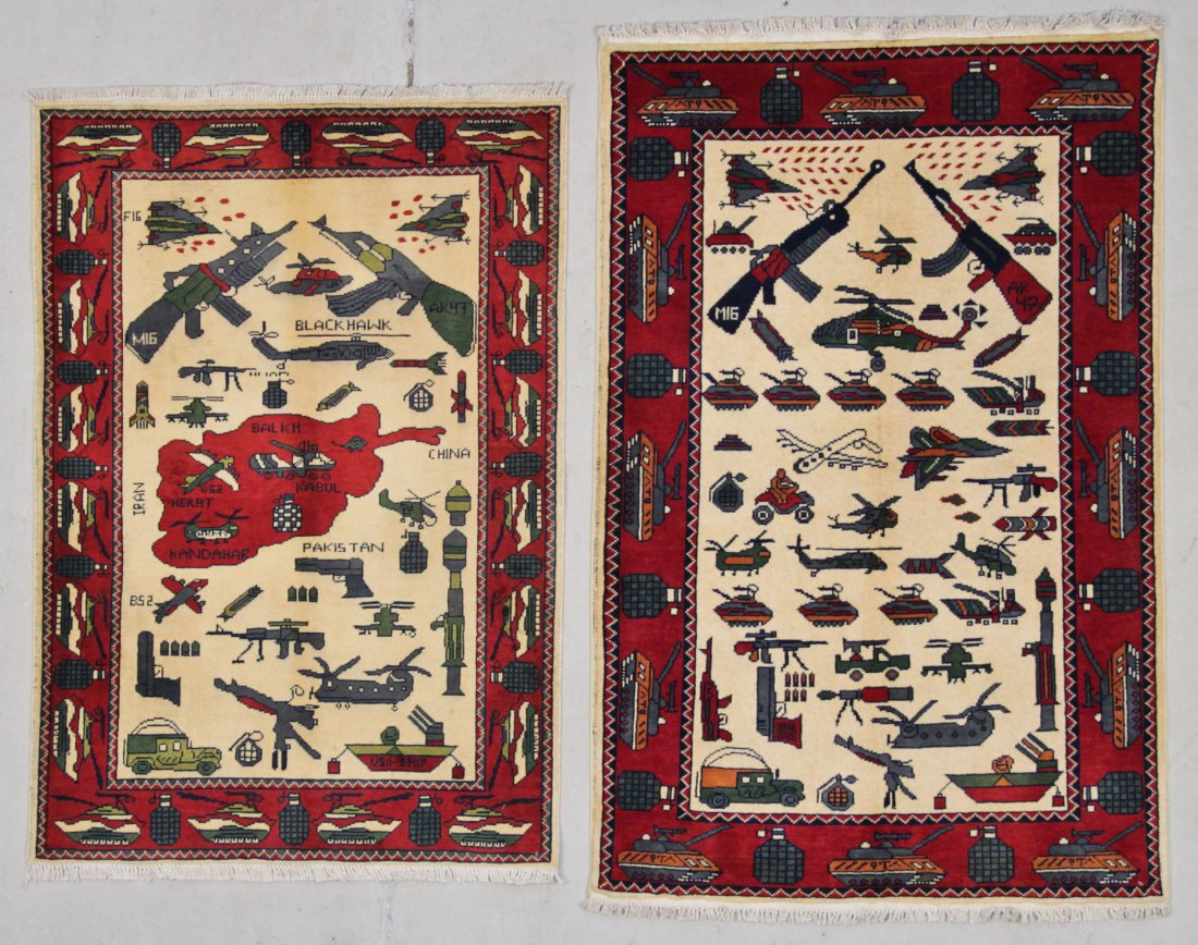 2 Afghan War Rugs (1 of 8)