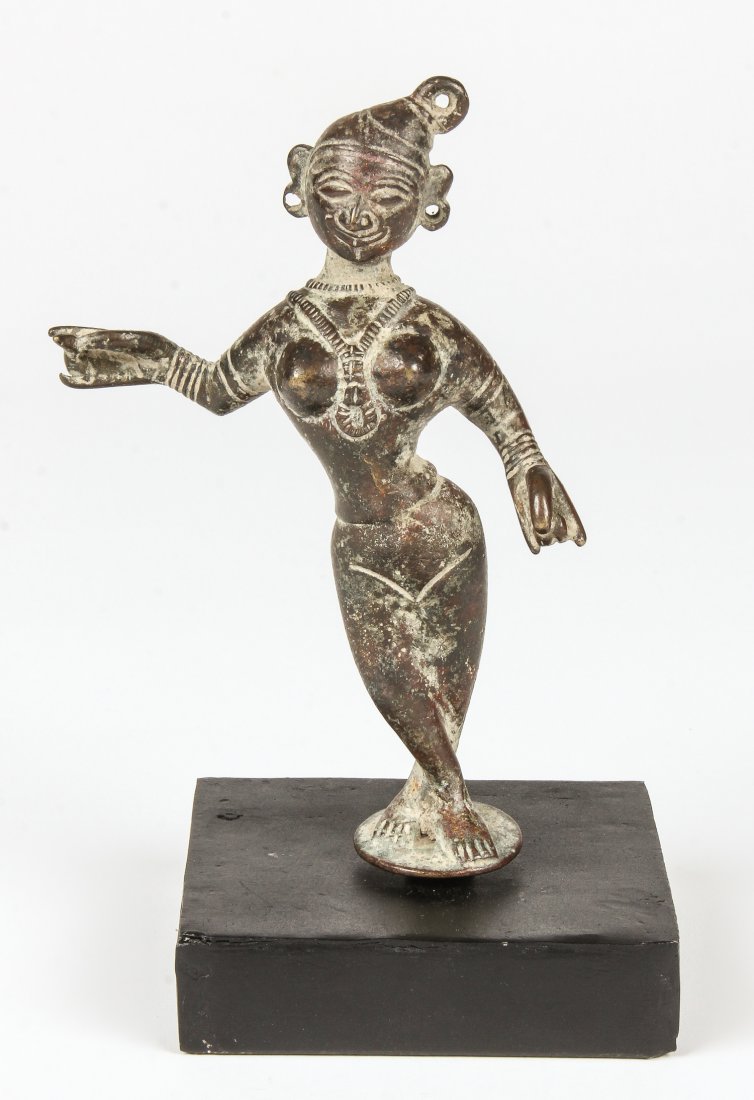 Bronze Radha Statue, Ca. 1700-1750 (1 of 3)