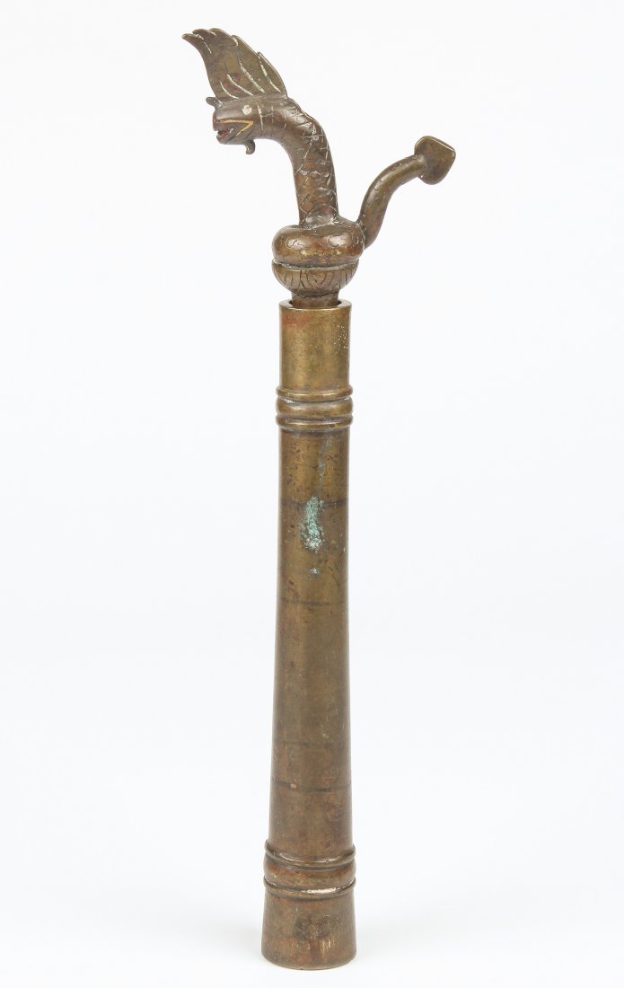 Large Brass Beetlenut Crusher, ca. 1800 (1 of 2)