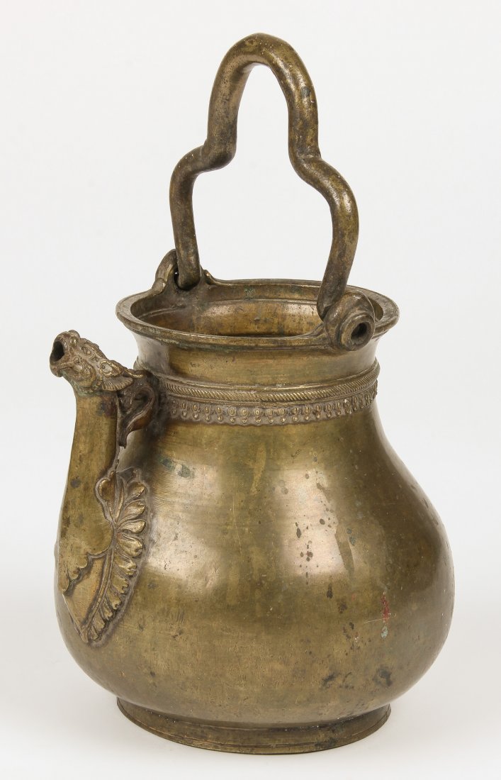 Bronze Holy Water Vessel, ca 1750 (1 of 3)