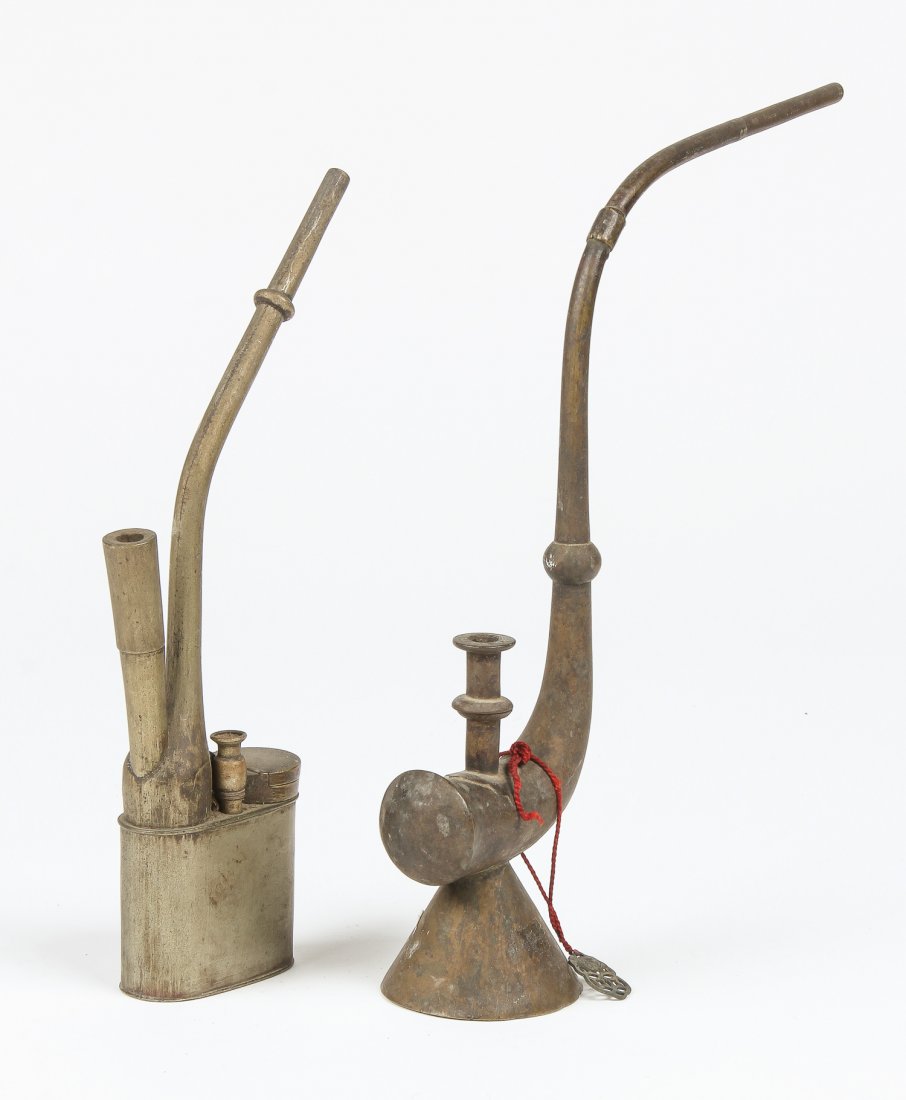 2 Antique Chinese Opium Pipes (1 of 3)