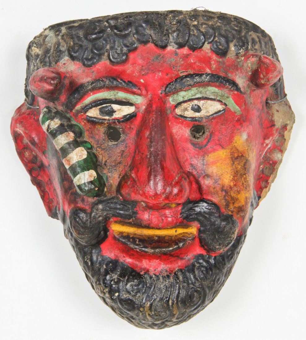 Antique Mexican Festival Mask (1 of 4)