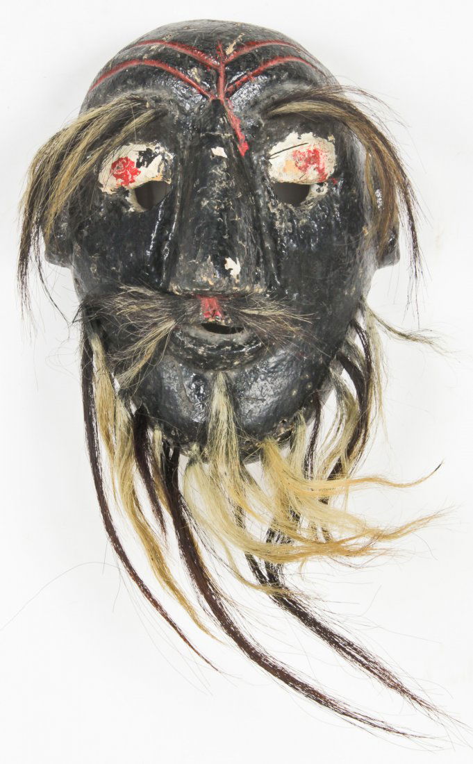 Vintage Mexican Festival Mask (1 of 4)