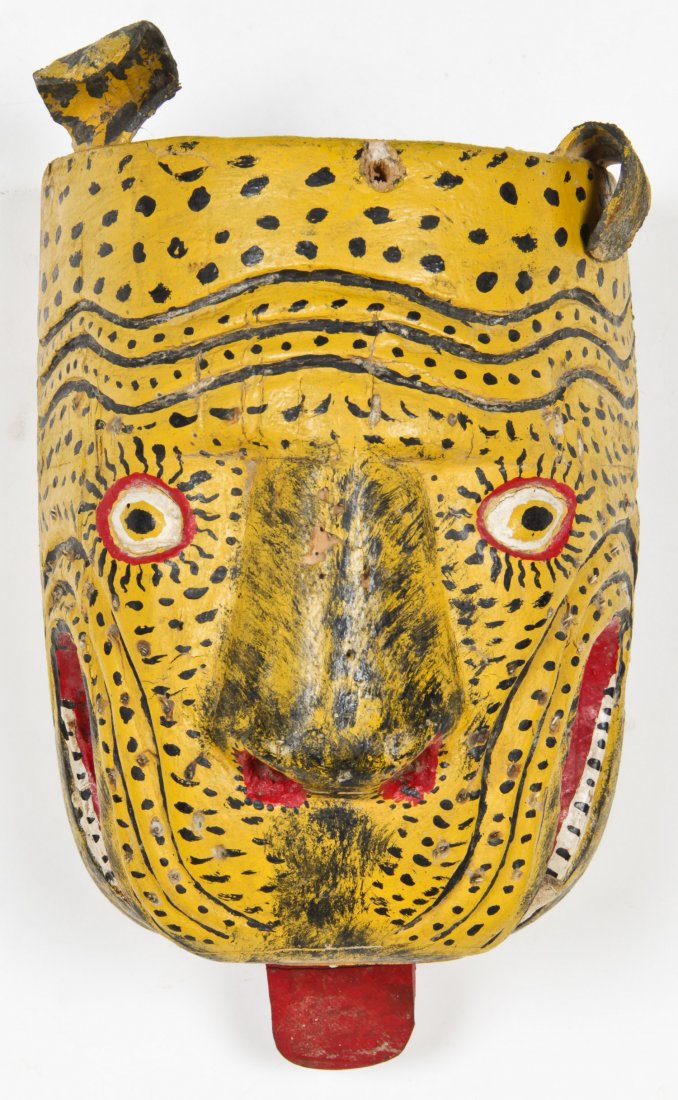 Vintage Mexican Festival Mask (1 of 4)