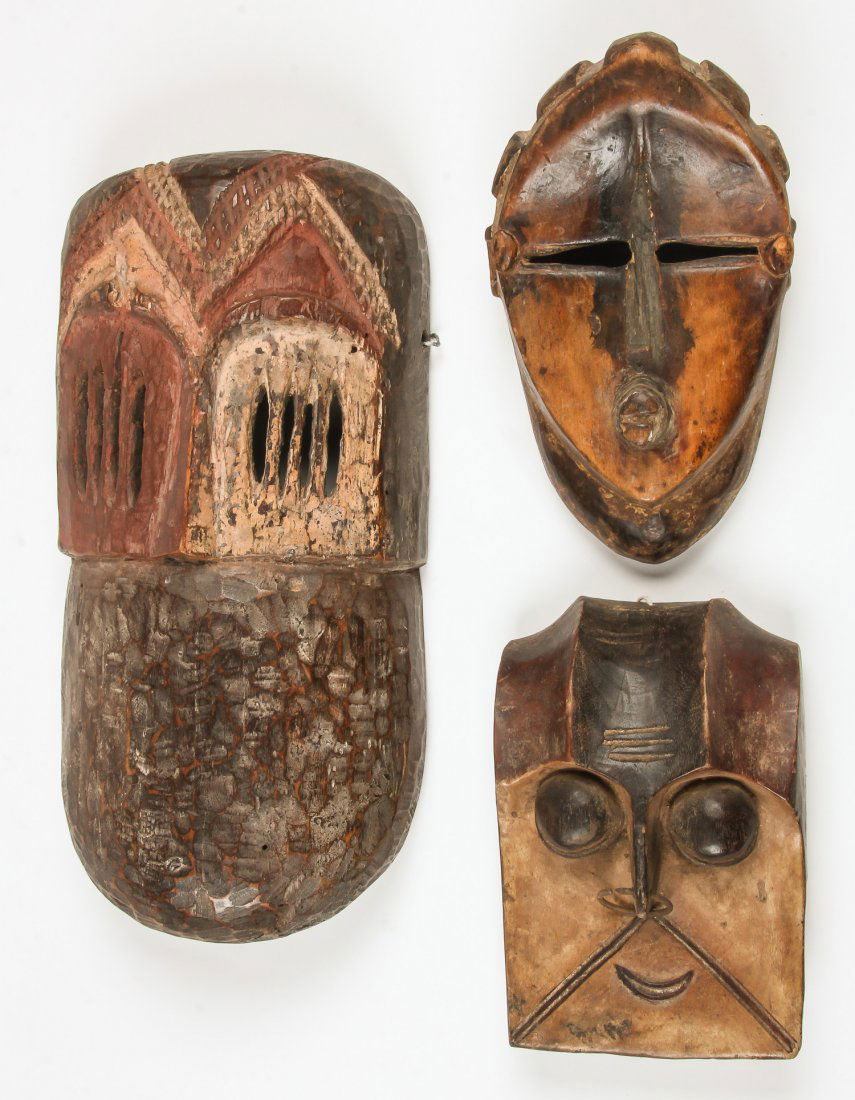 3 African Masks (1 of 3)