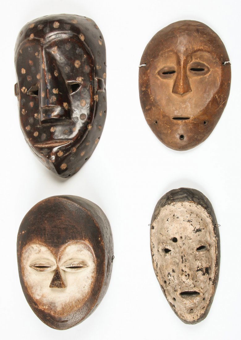 4 African Masks (1 of 3)