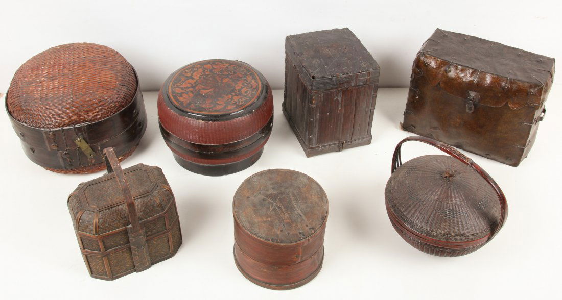 7 Asian Baskets and Boxes (1 of 4)