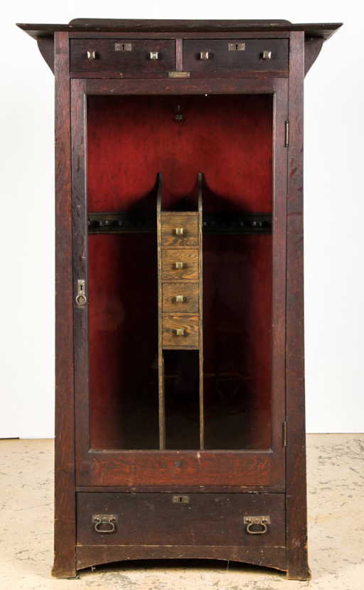 Arts And Crafts Yeager Gun Cabinet - Arts And Crafts Yeager Gun Cabinet