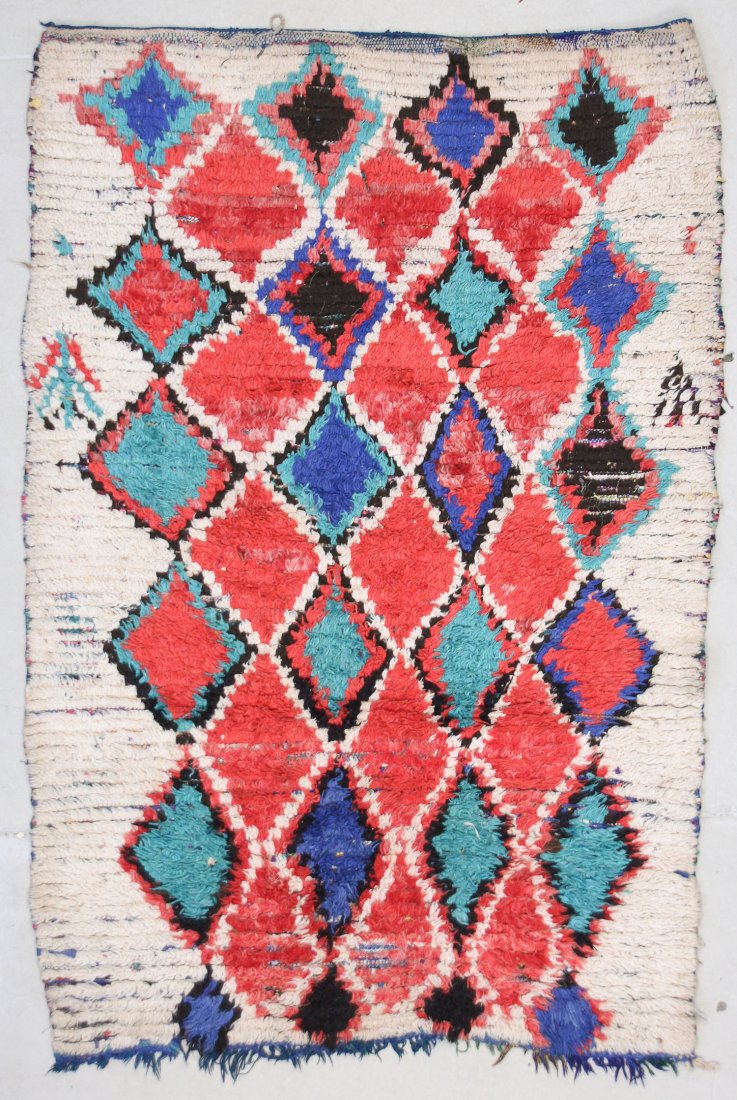 Moroccan Pile Carpet: 4'2" x 6' (127 x 193 cm) (1 of 6)