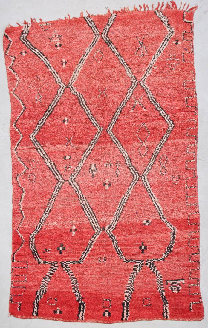 Moroccan Pile Carpet: 6'2" x 10' (188 x 305 cm) (1 of 5)