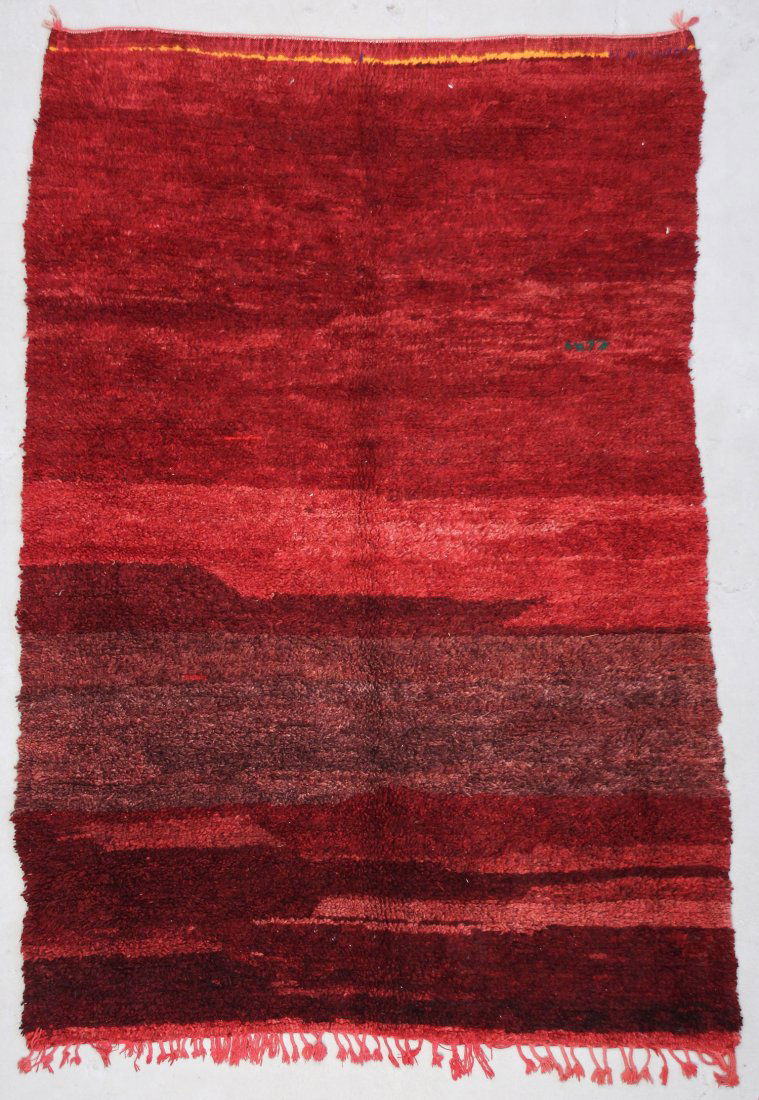 Moroccan Pile Carpet: 6'6" x 9' (198 x 274 cm) (1 of 6)