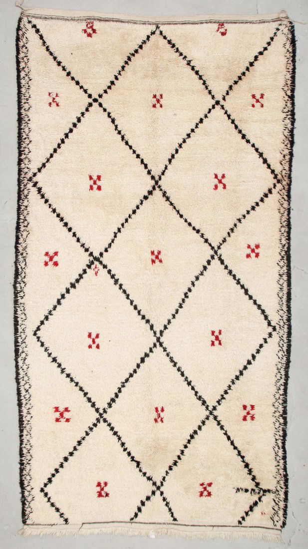 Moroccan Pile Carpet: 6'1" x 11'2" (185 x 340 cm) (1 of 5)