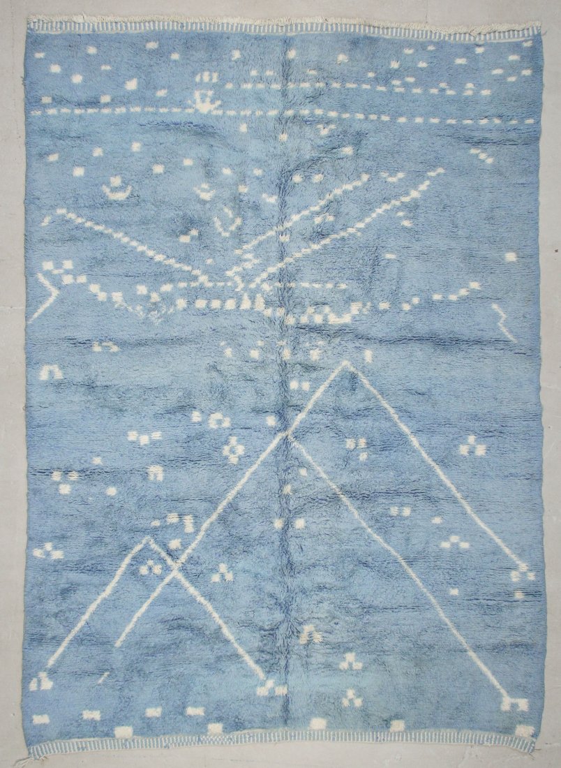 Moroccan Pile Carpet: 8'3" x 11'4" (251 x 345 cm) (1 of 5)