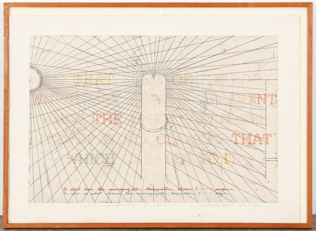 Shusaku Arakawa (Japanese, 1936-2010) (1 of 6)