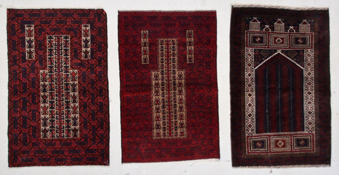 3 Afghan Beluch Rugs (1 of 6)