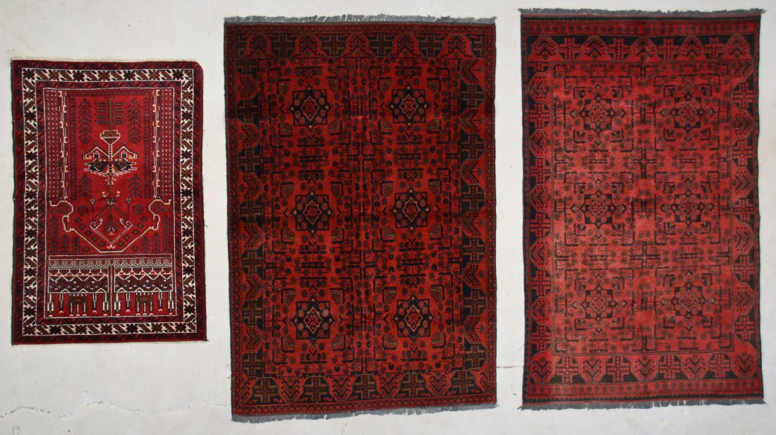 3 Afghan Beluch Rugs (1 of 6)