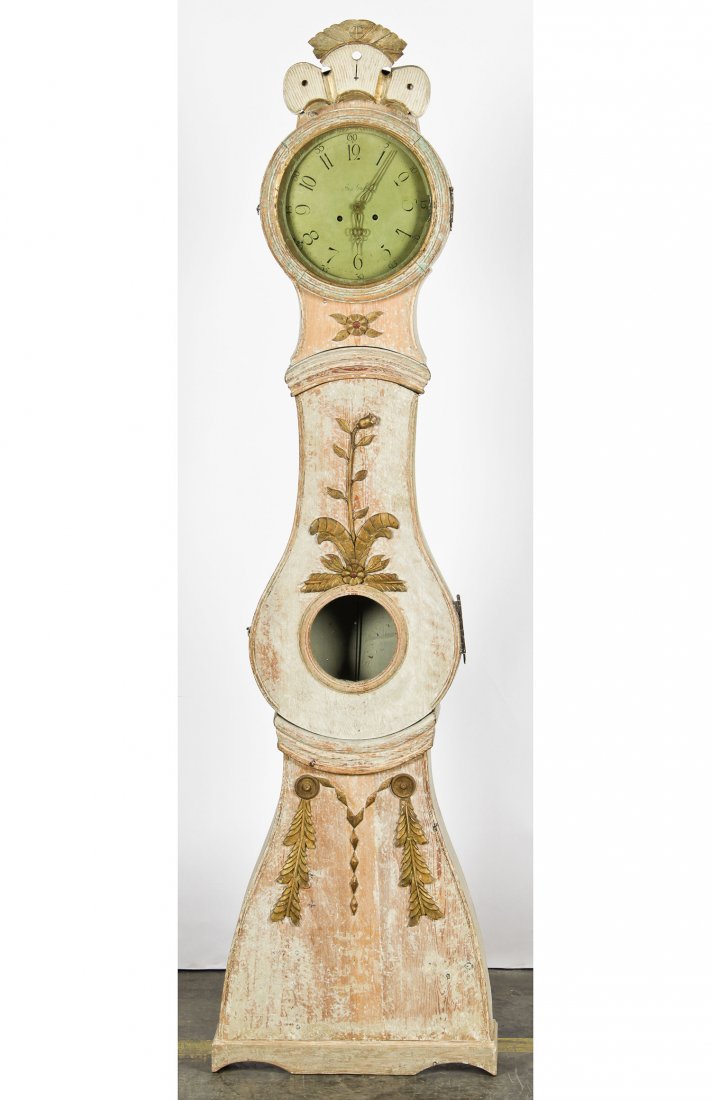 Swedish Mora Style Tall Case Clock (1 of 5)