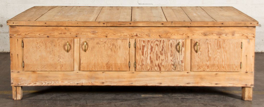 Large Industrial Work Table (1 of 4)