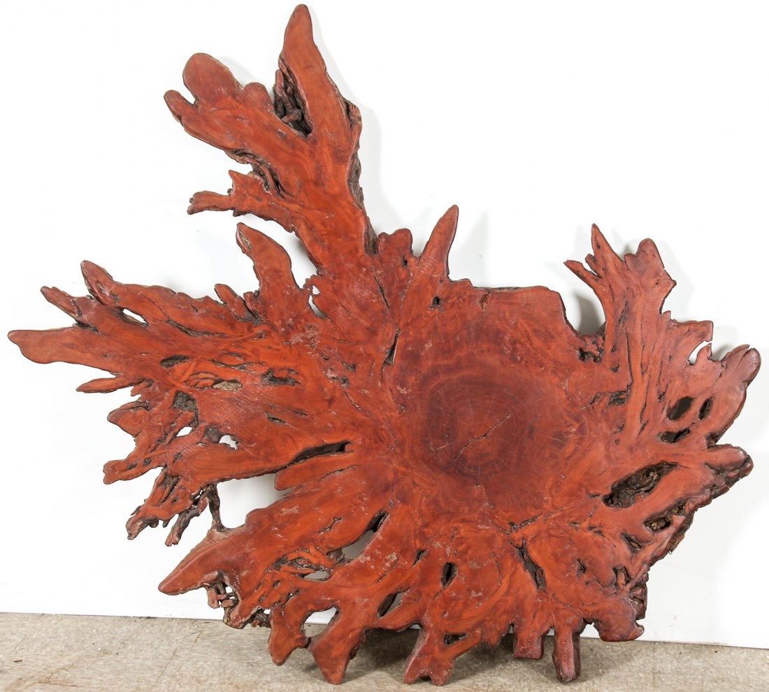 Decorative Free Edge Wood Slab Table Top (1 of 3)