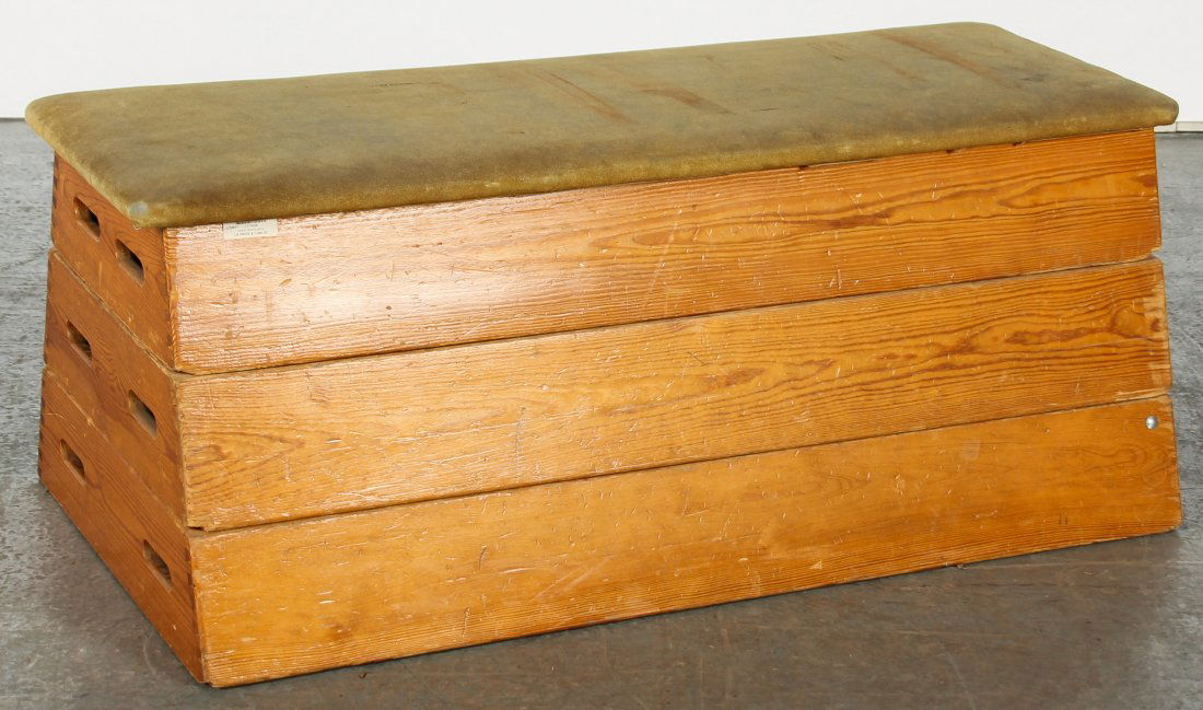 Vintage Danish Niels Larsen Vaulting Bench (1 of 5)