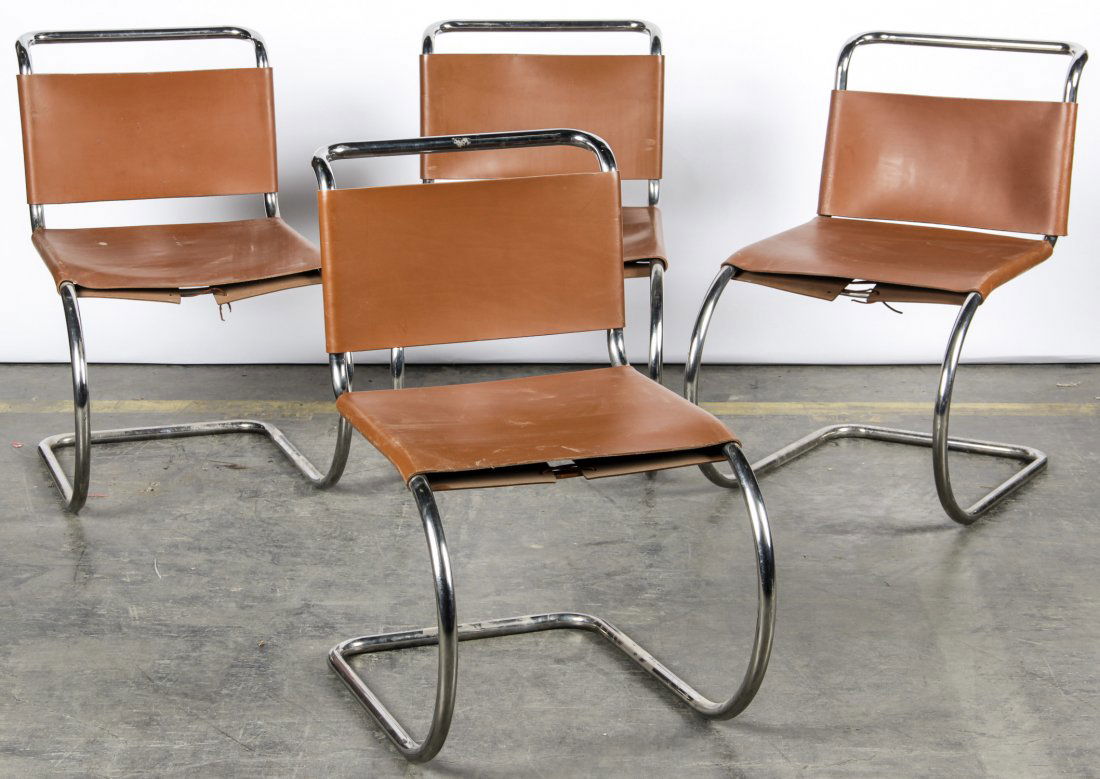 4 Mies Van Der Rohe for Knoll MR Chairs (1 of 4)