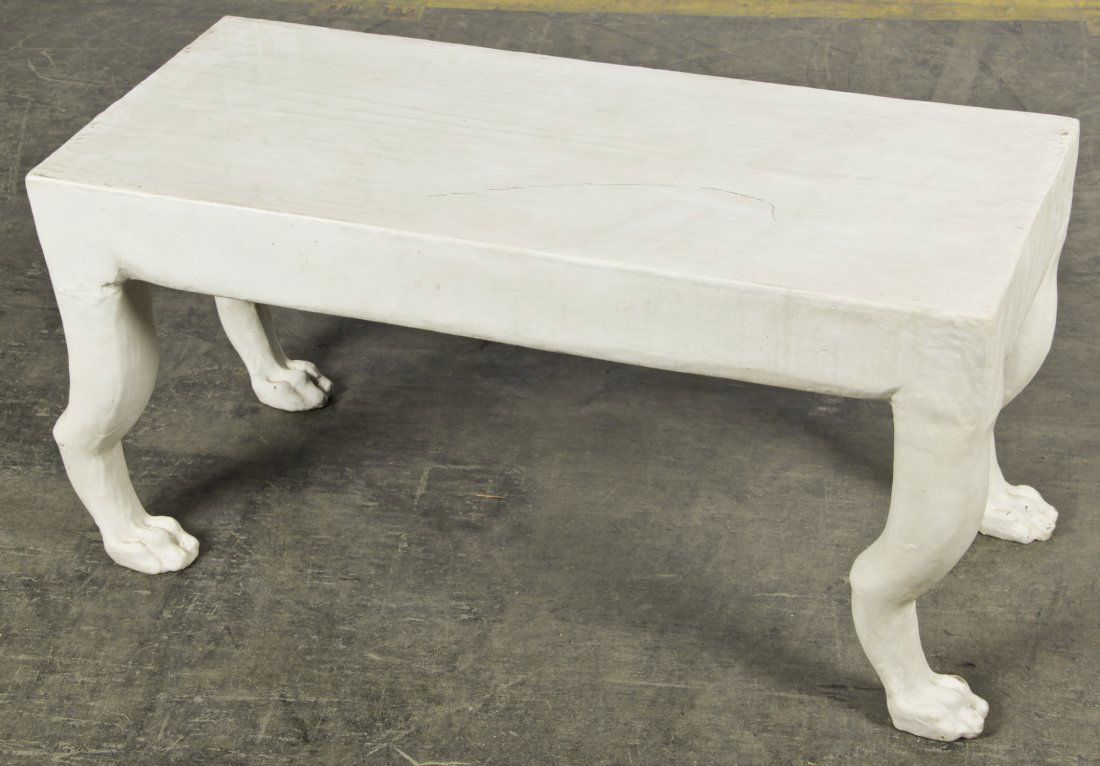 John Dickinson Style Paw Foot Low Table (1 of 3)