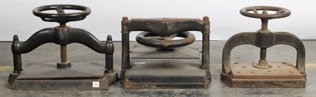3 Antique Book Presses (1 of 5)